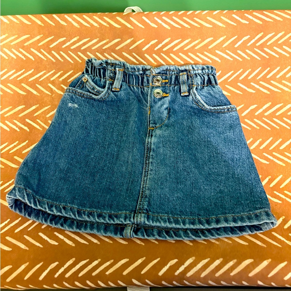 Zara size 3 denim skirt